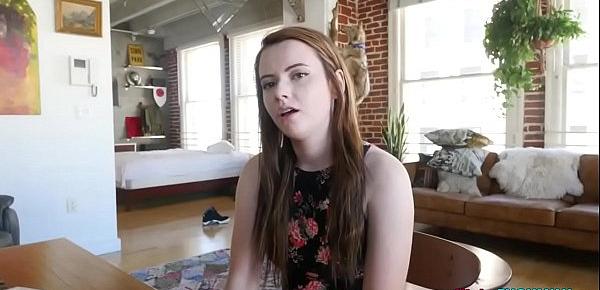  What do you do if your step-sister asks you to teach her about sex - FULL SCENE on httpKinkyFuckmily.com